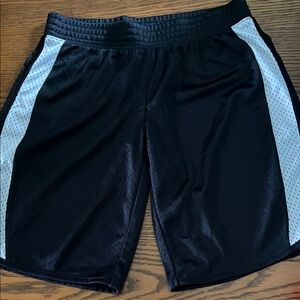 Fila Black and White Athletic Shorts